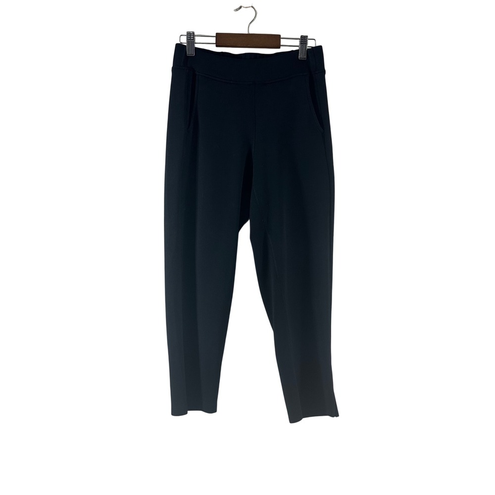 Z by Zella Womens Black High Rise Tapered Cropped Jogger Pants XS Modal Blend